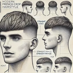 French Crop to jedno z tych cięć, które natychmiast robi wrażenie.