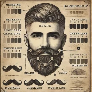 Brodacz z farbowaną siwą brodą za pomocą American Crew Precision Blend w salonie FOR MEN Fryzjer Kalisz.